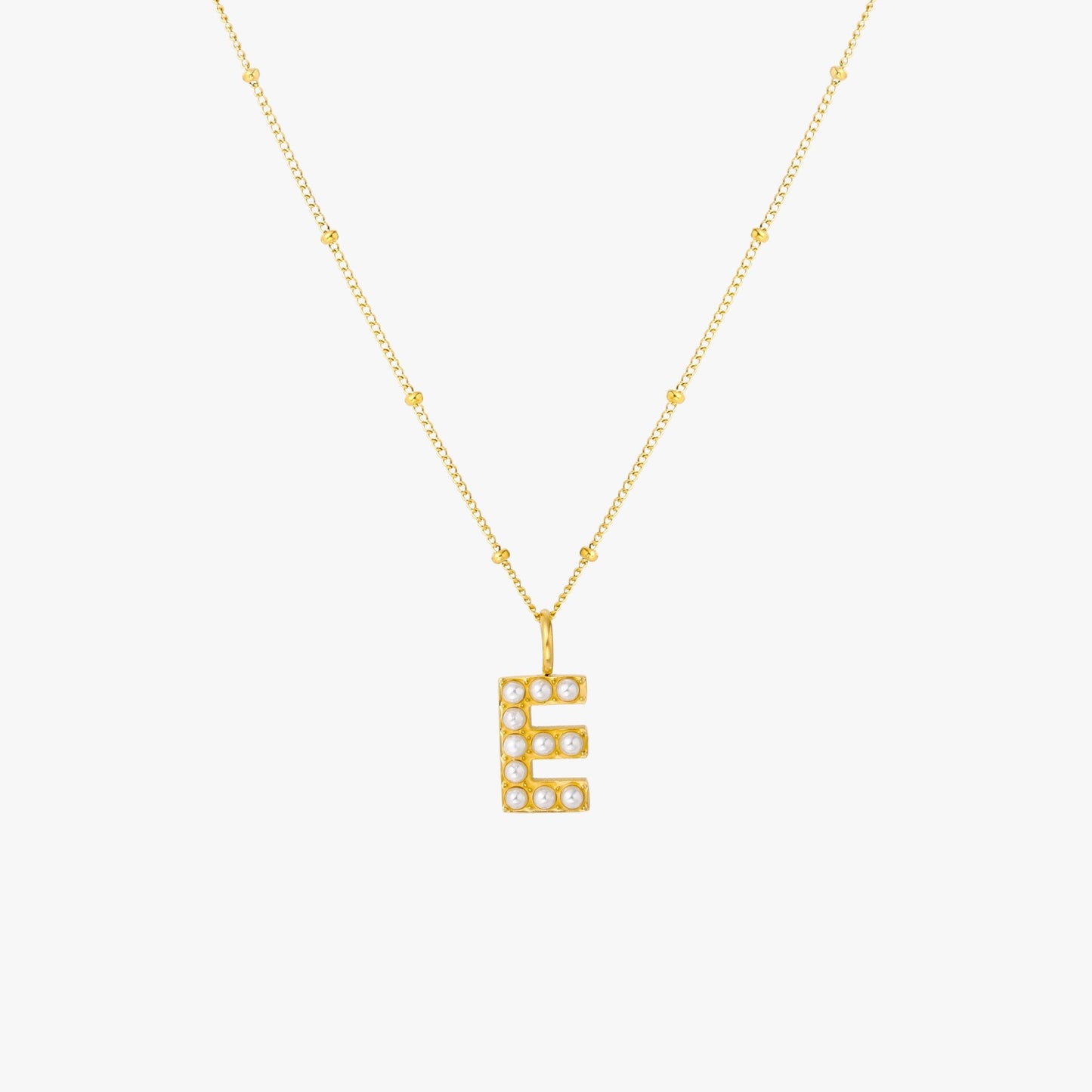 Collar de Perlas con Inicial
