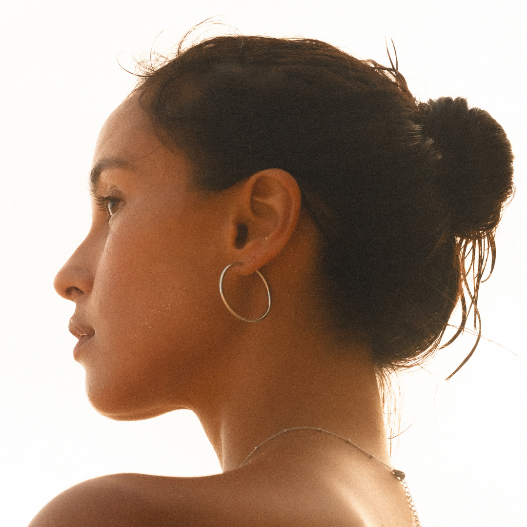Pendientes de aro finos