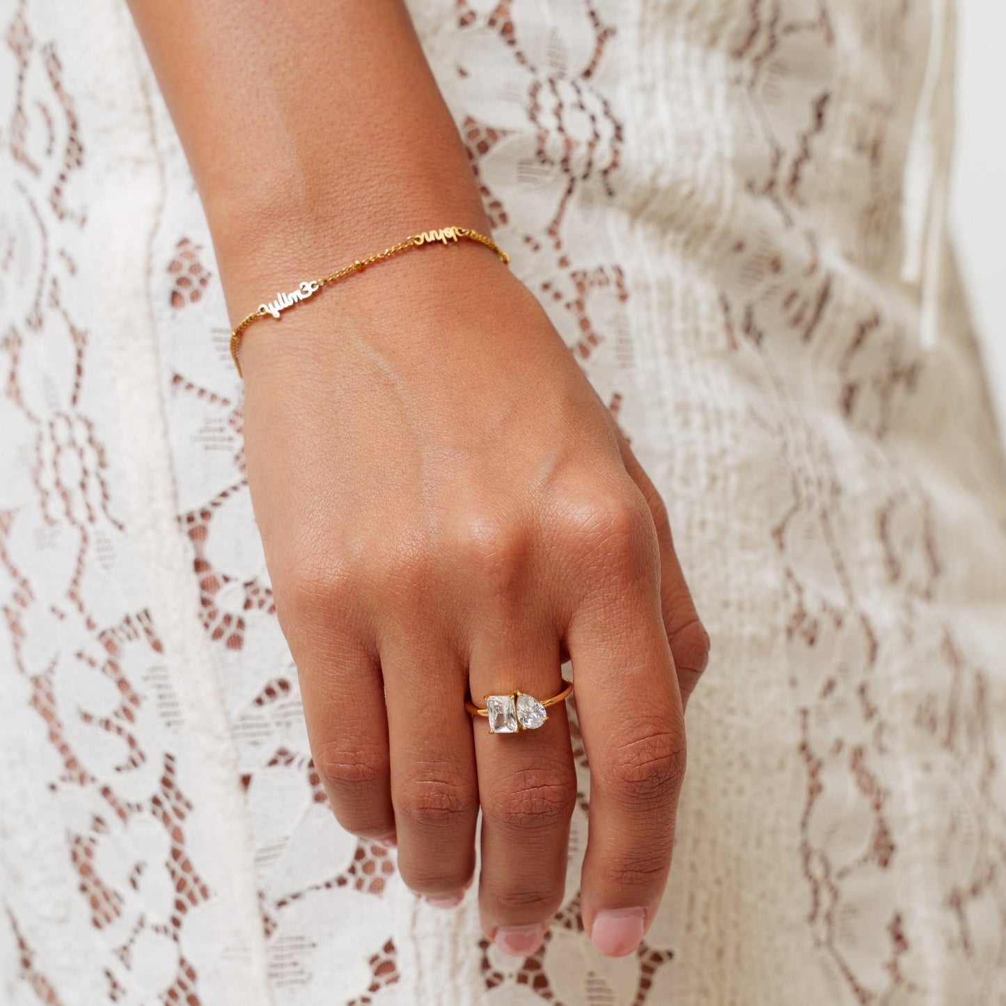 Pulsera con nombre