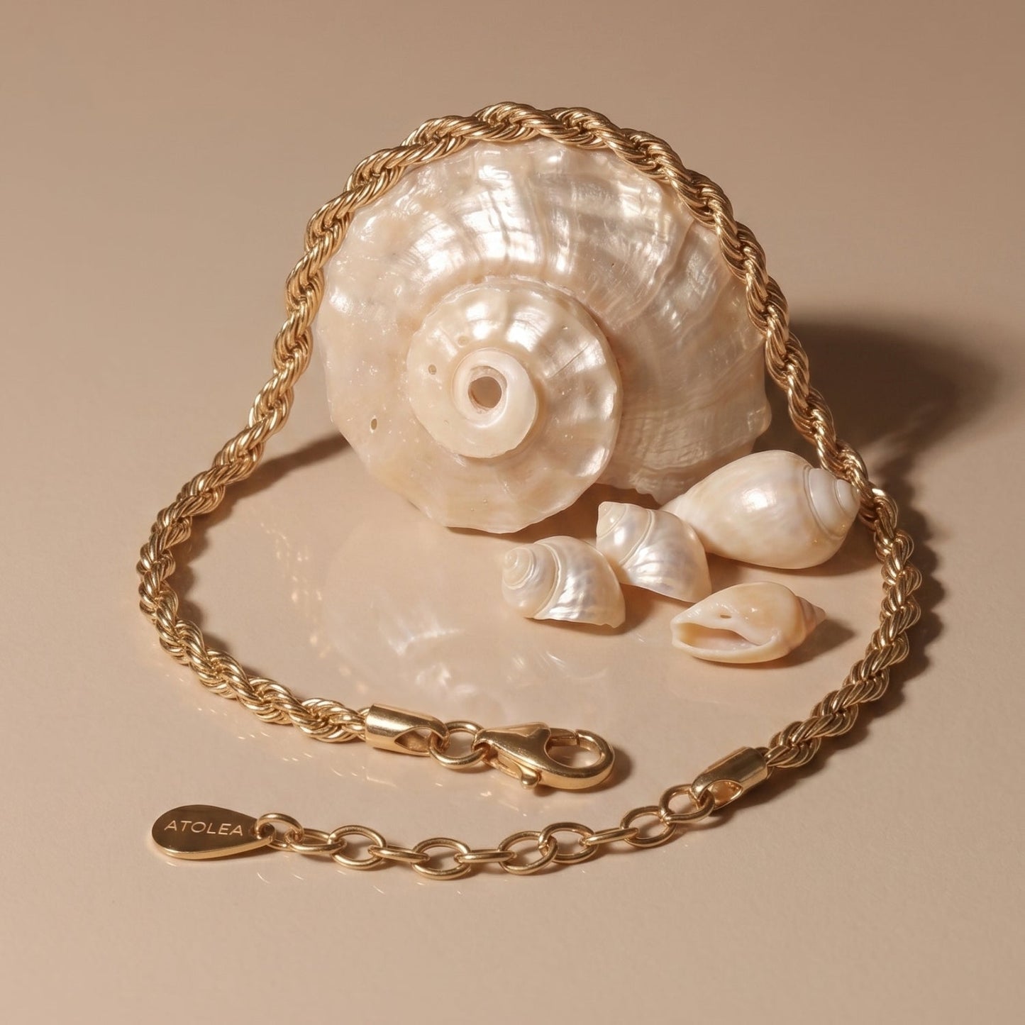 Pulsera de cadena de cuerda "Calvi"