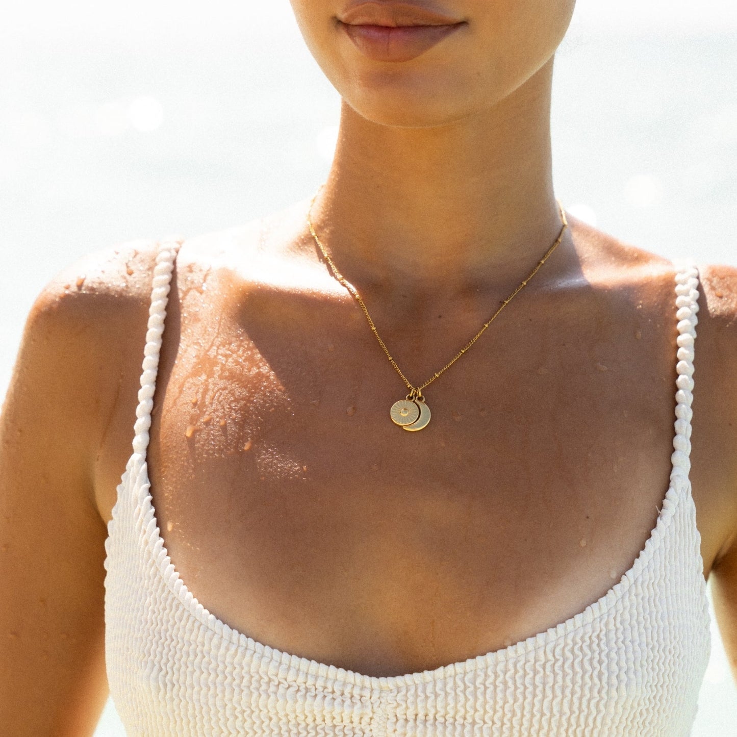 Collar Luna y Sol
