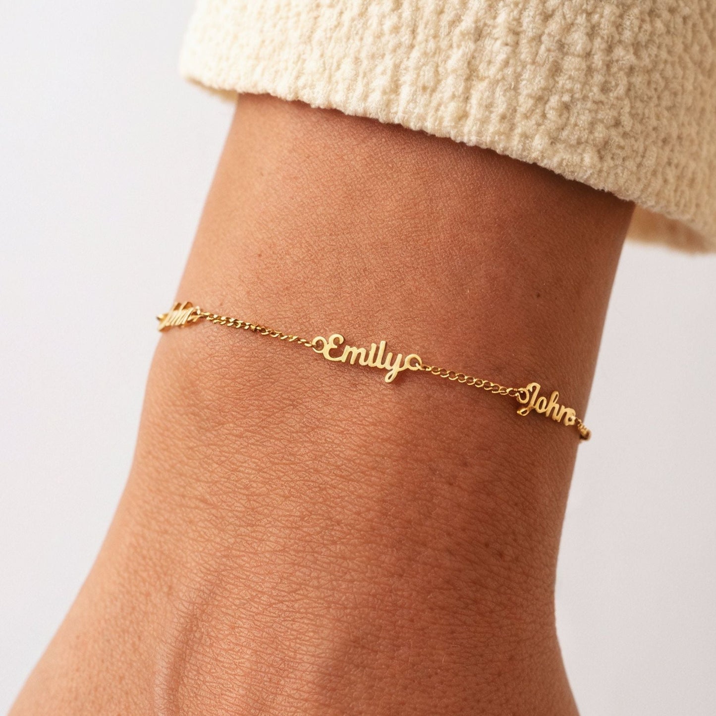 Pulsera con nombre
