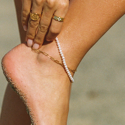 Tobillera doble "La Plage"
