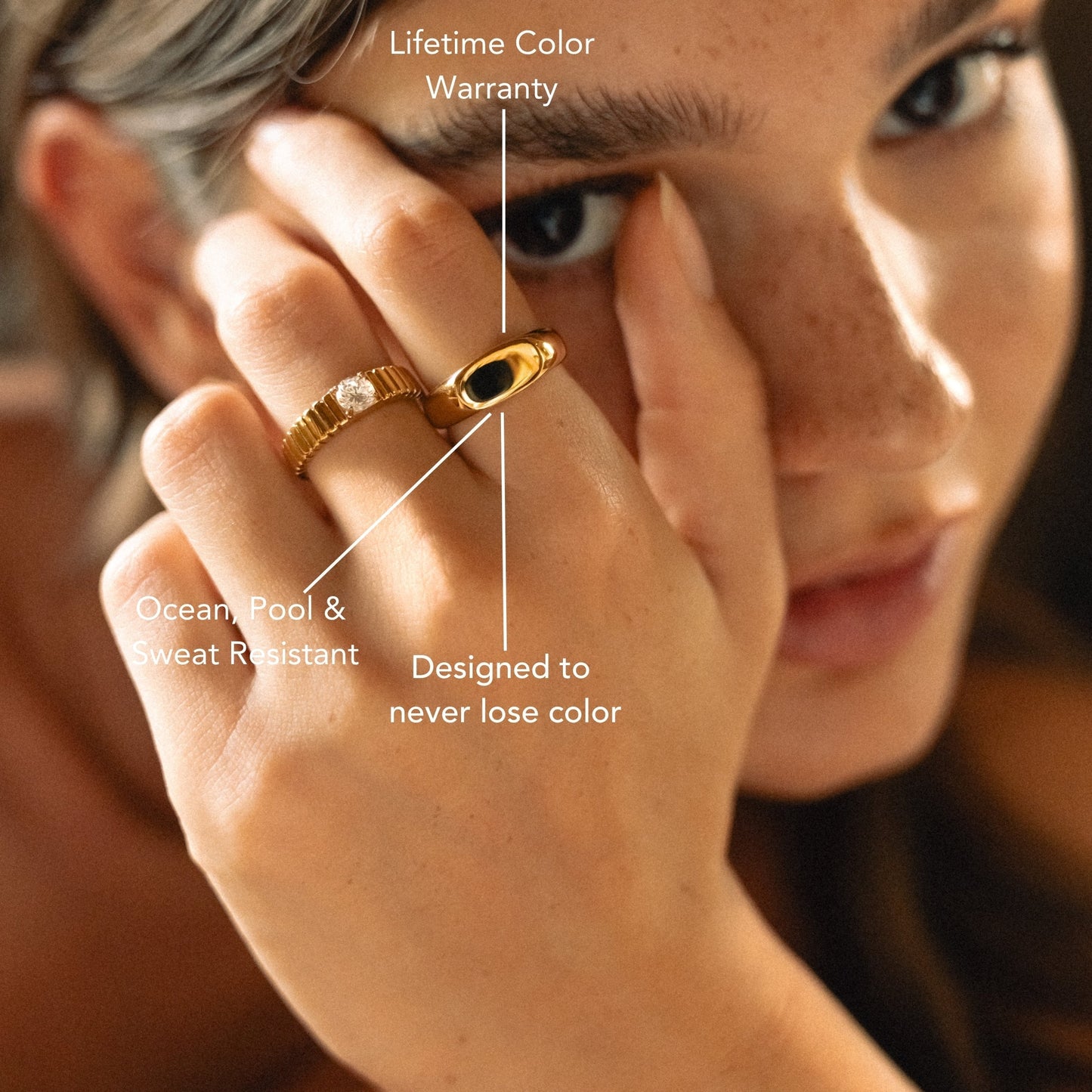 Anillo de sello para el día a día