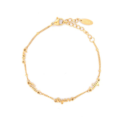Pulsera con nombre