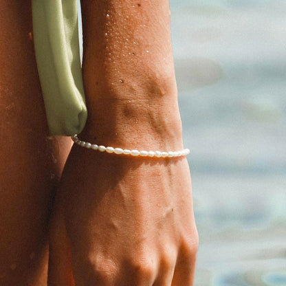 Pulsera de perlas de agua dulce