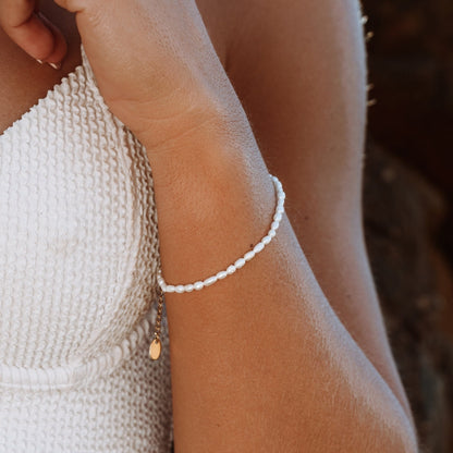 Pulsera de perlas de agua dulce