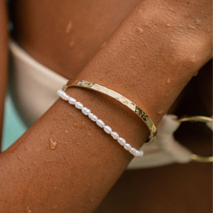 Pulsera de perlas de agua dulce
