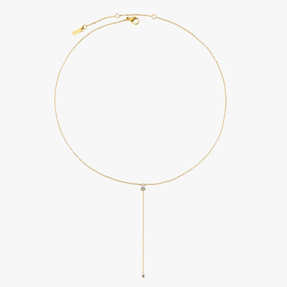 Collar de estilo lariat