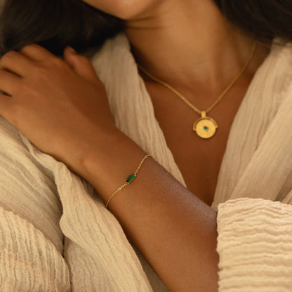 Pulsera de Esmeraldas