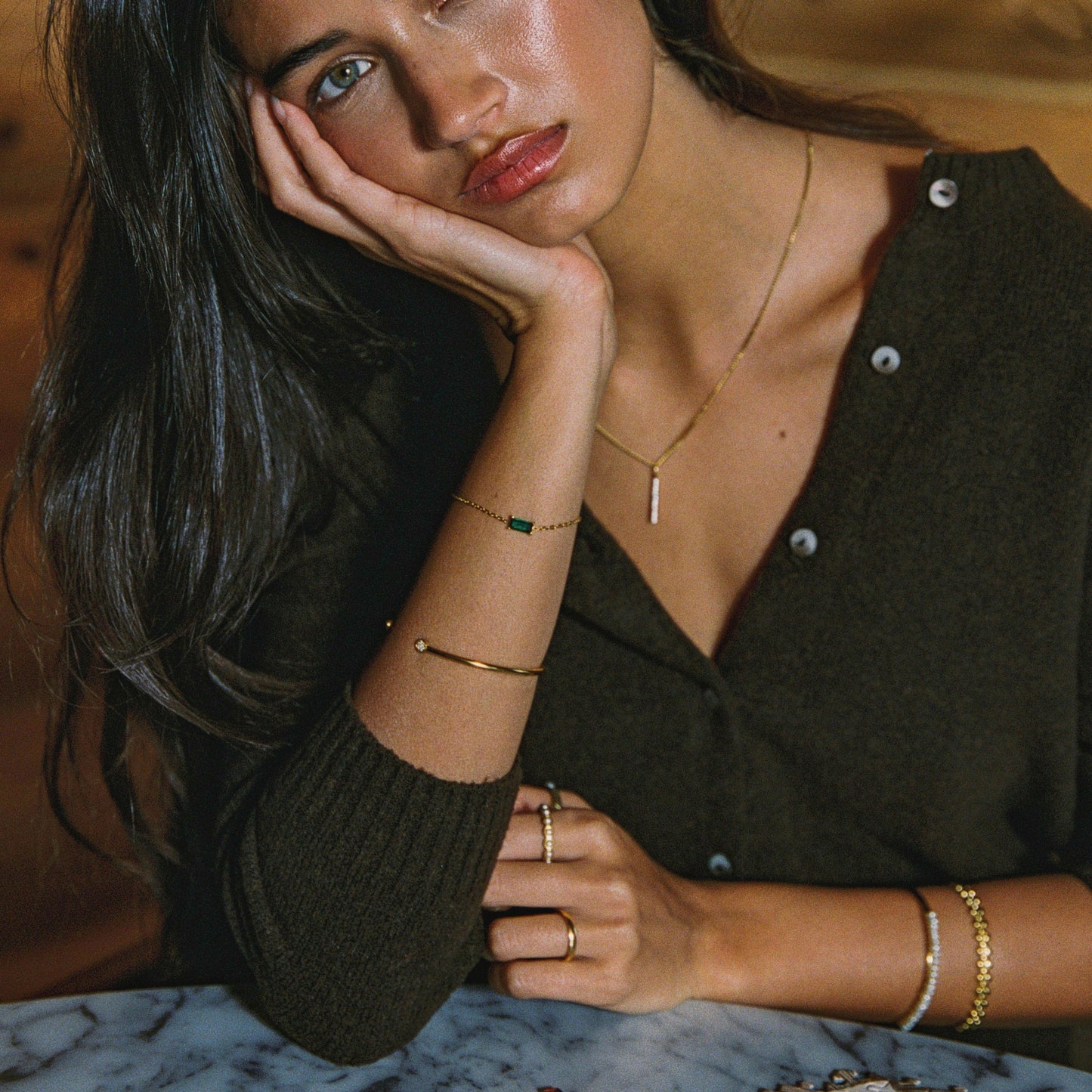 Pulsera de Esmeraldas