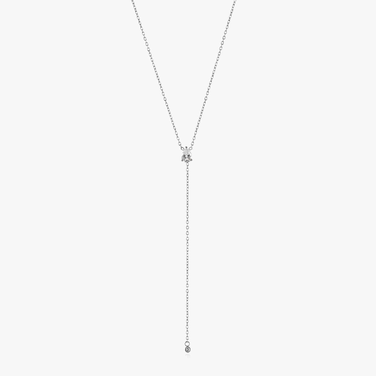 Collar de estilo lariat