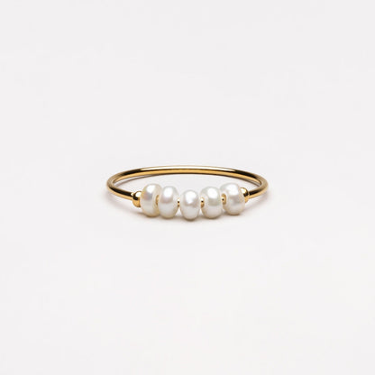 Anillo Mini Perlas