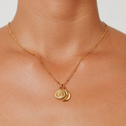 Collar Luna y Sol