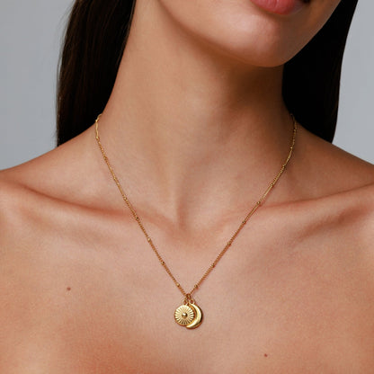 Collar Luna y Sol