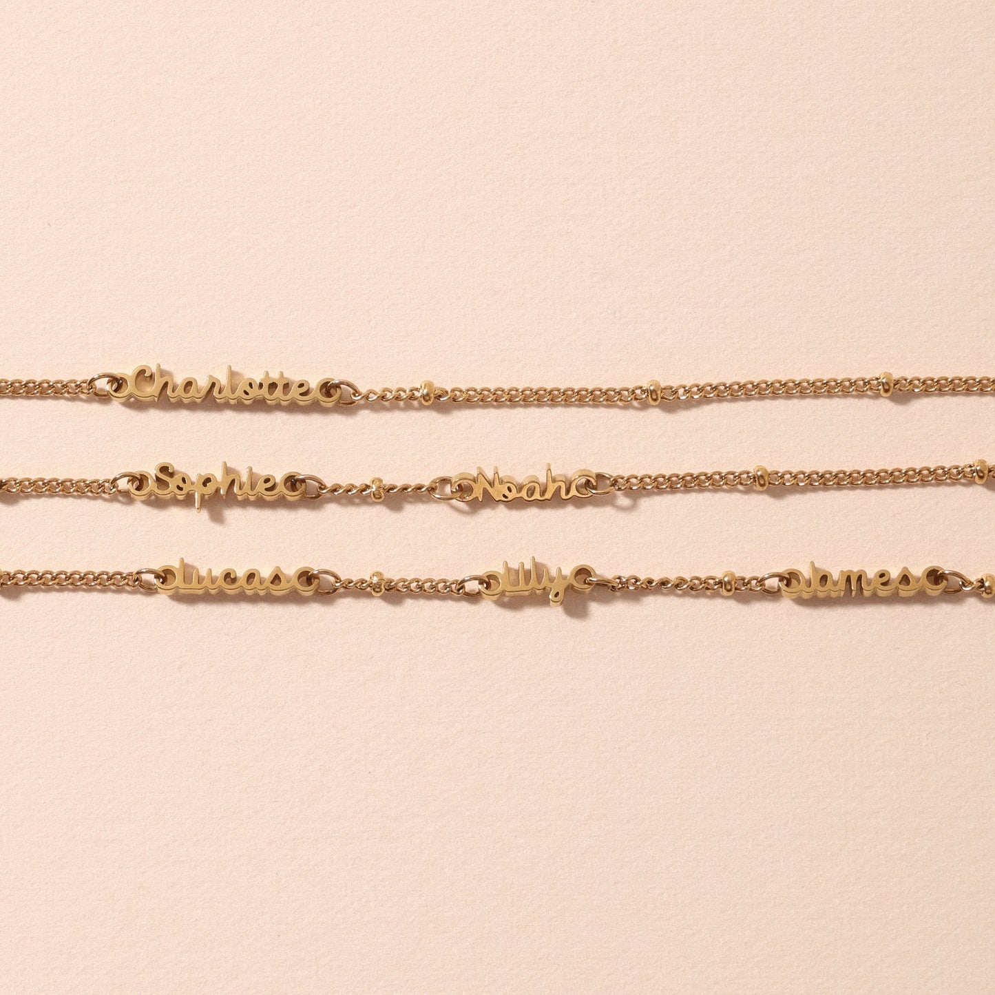 Pulsera con nombre