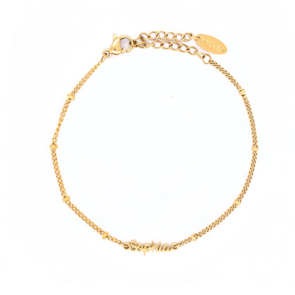 Pulsera con nombre