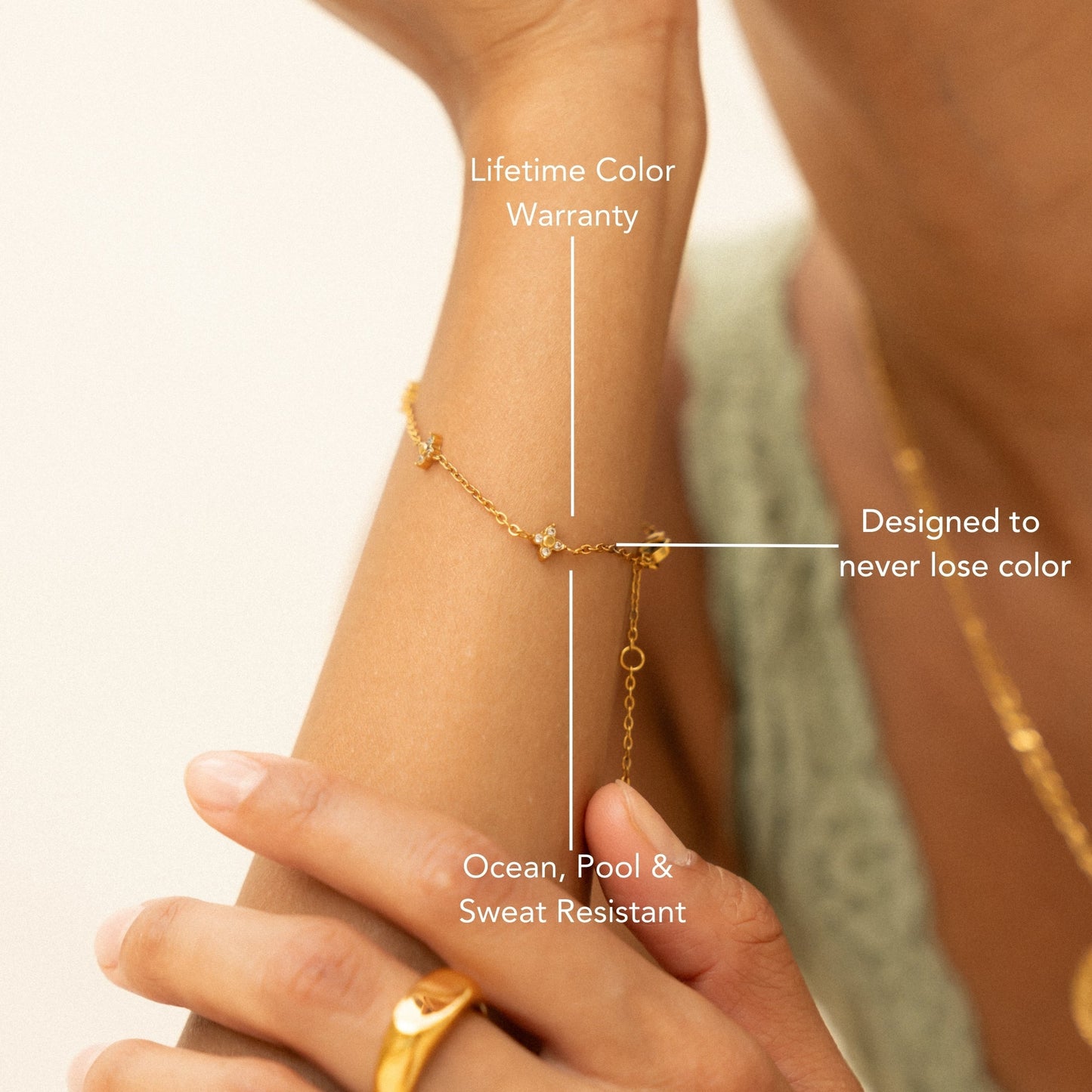 Pulsera de trébol