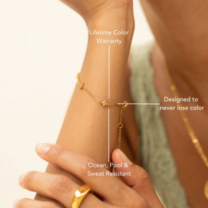 Pulsera de trébol