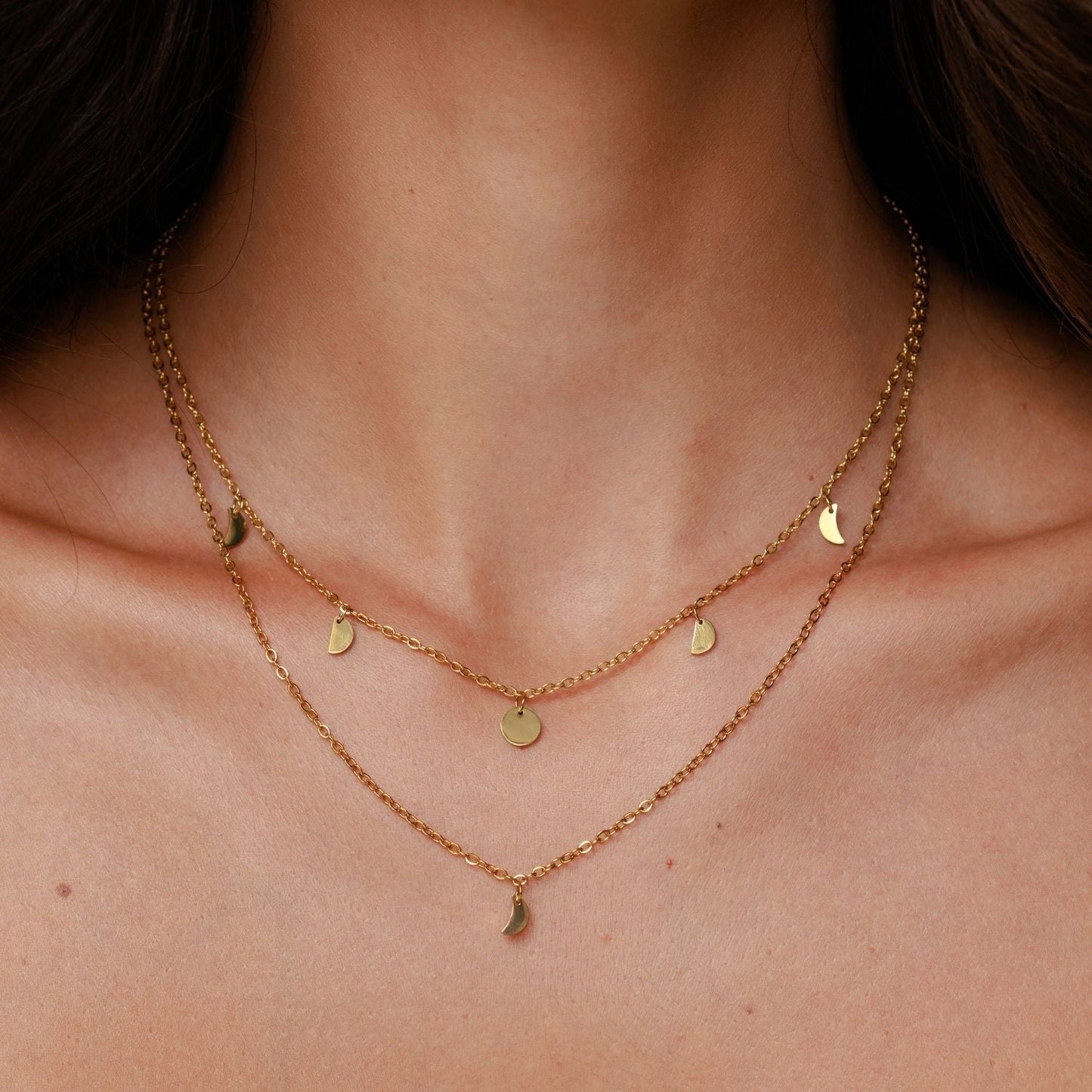 Collar en capas Boho "Río"