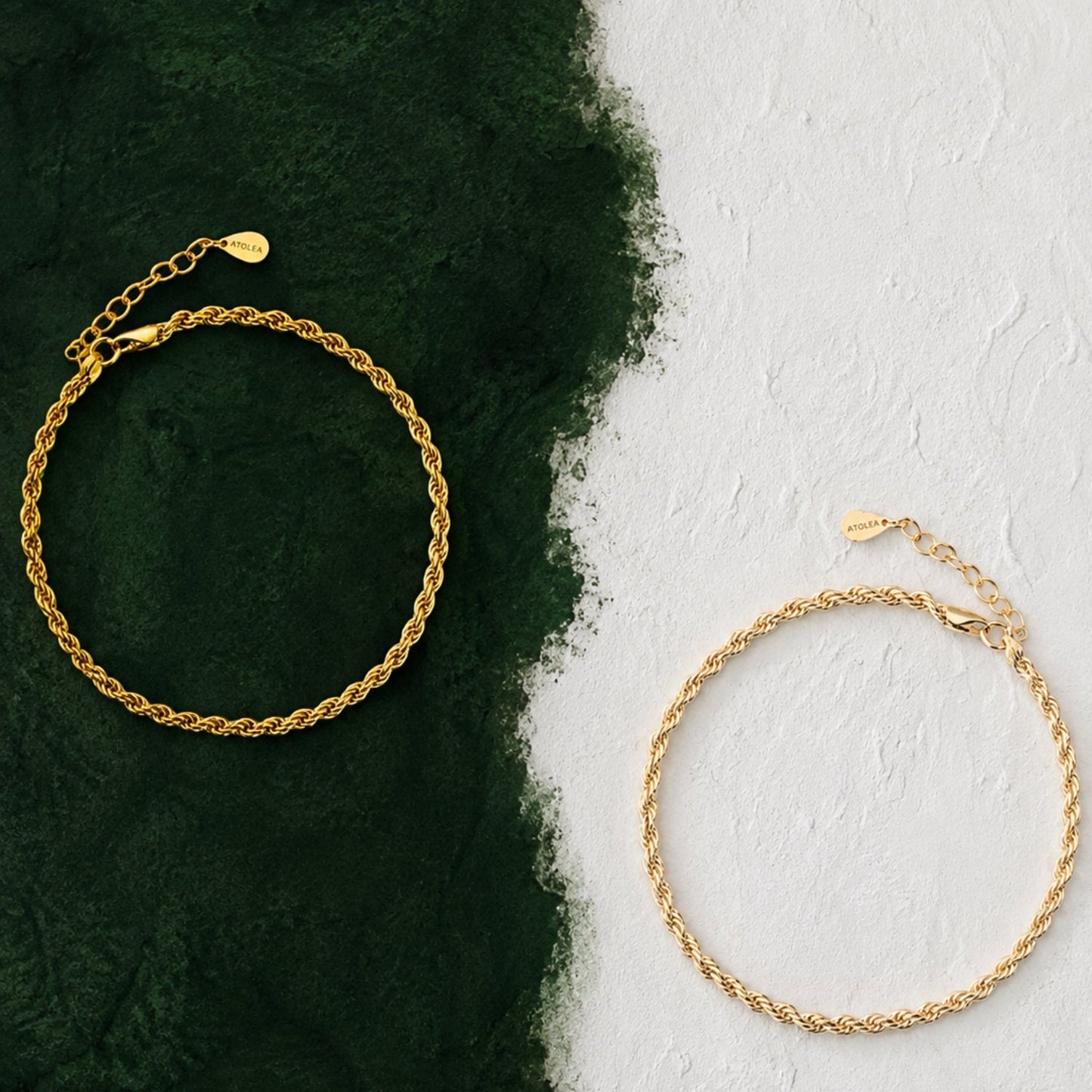 Pulsera de cadena de cuerda "Calvi"