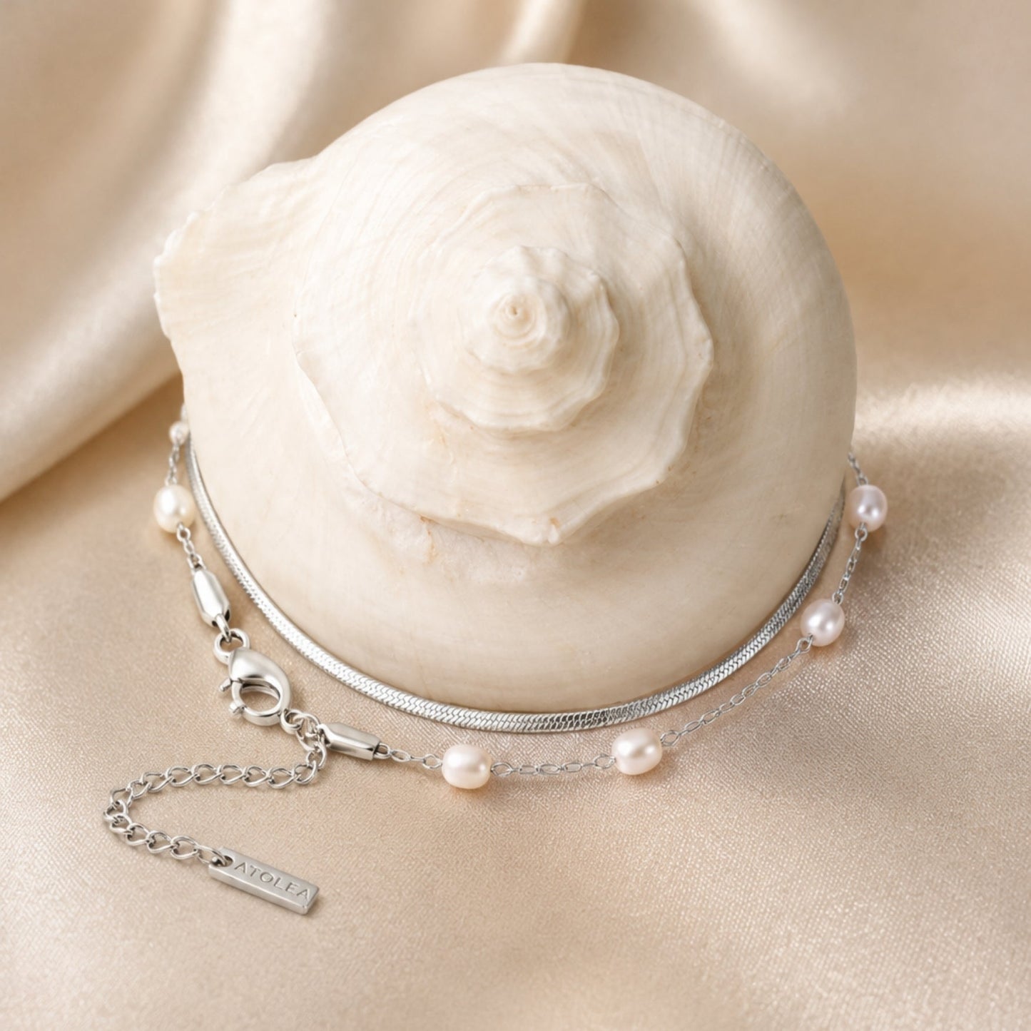 Pulsera de capas "Santorini"