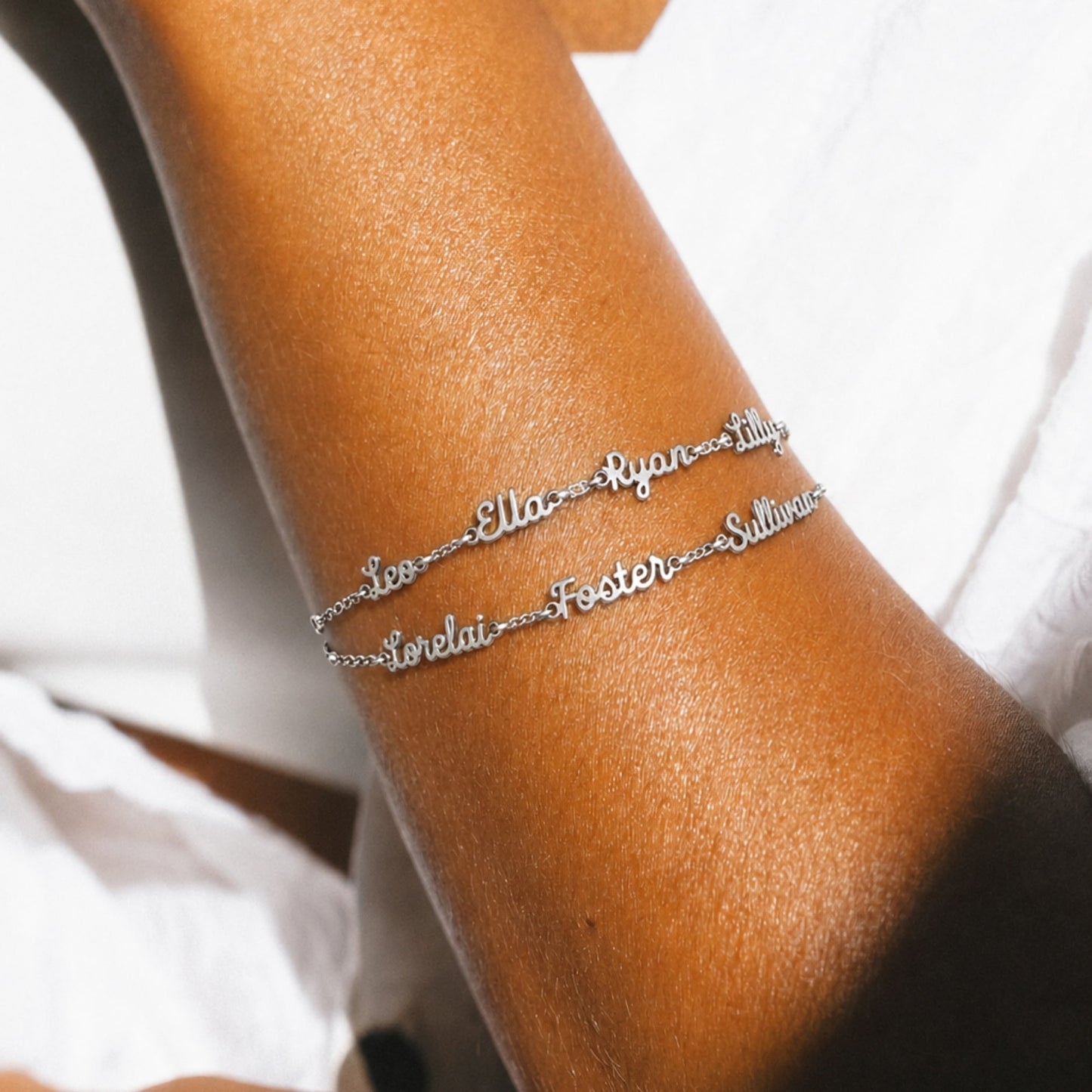 Pulsera con nombre