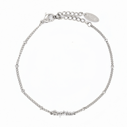 Pulsera con nombre