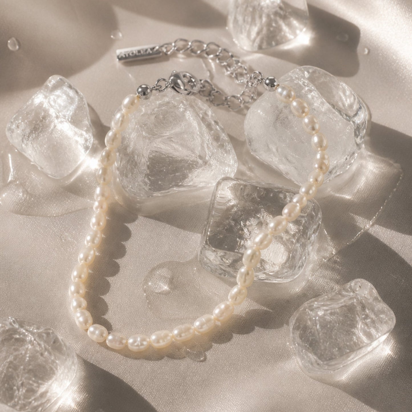 Pulsera de perlas de agua dulce