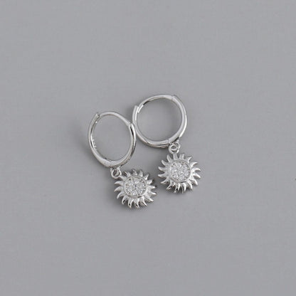 Pendientes de aro Helios