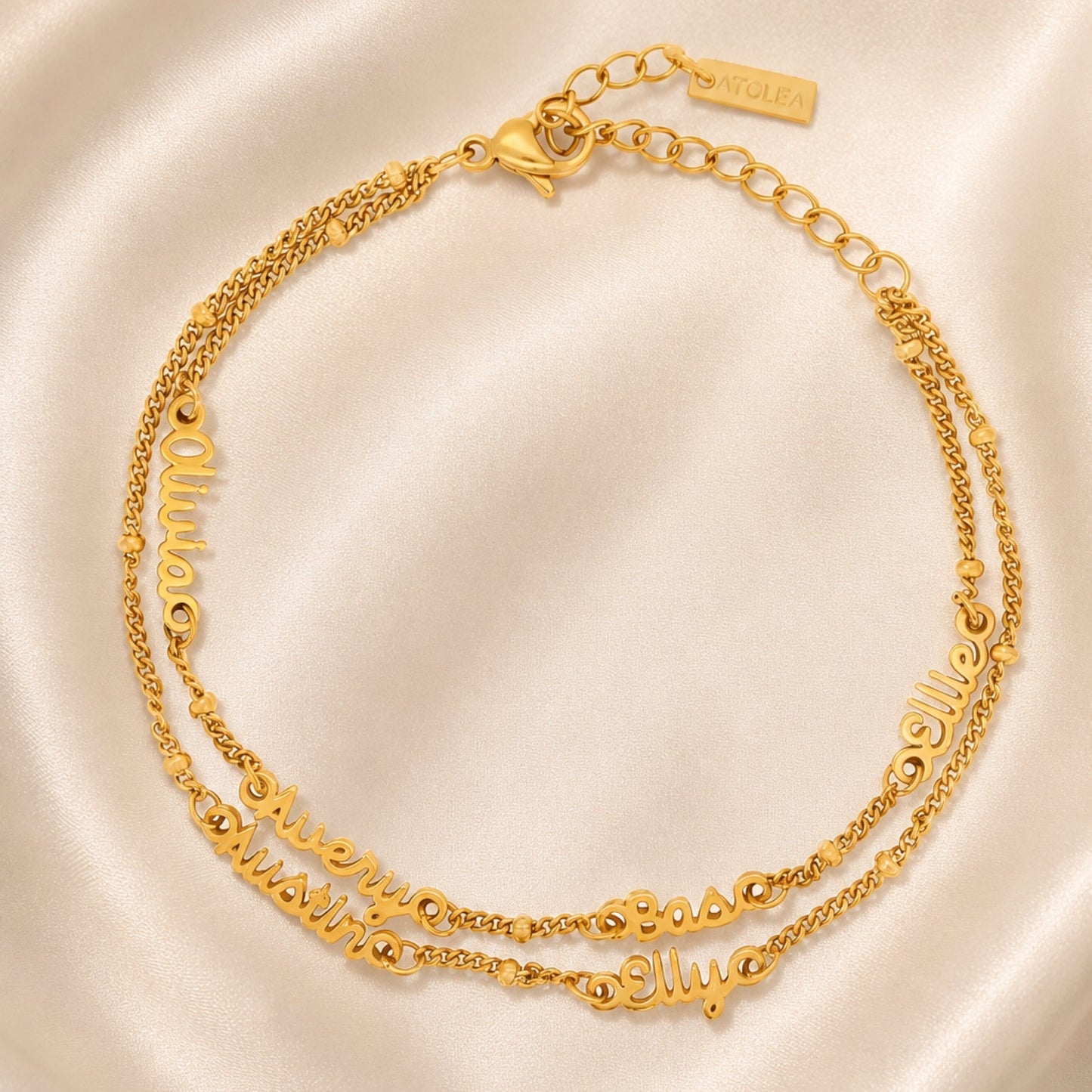 Pulsera con nombre