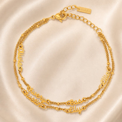 Pulsera con nombre