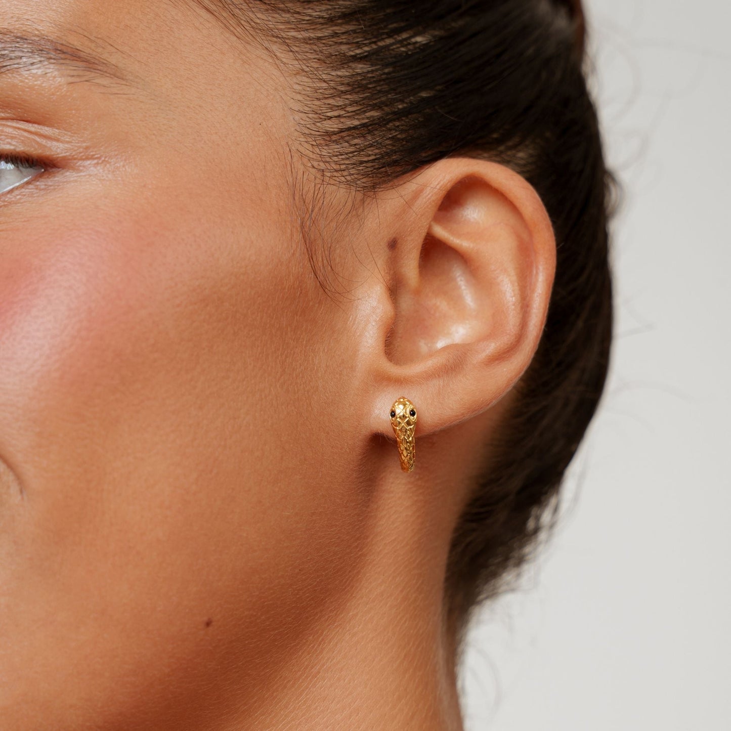 Snake Hoops Earrings