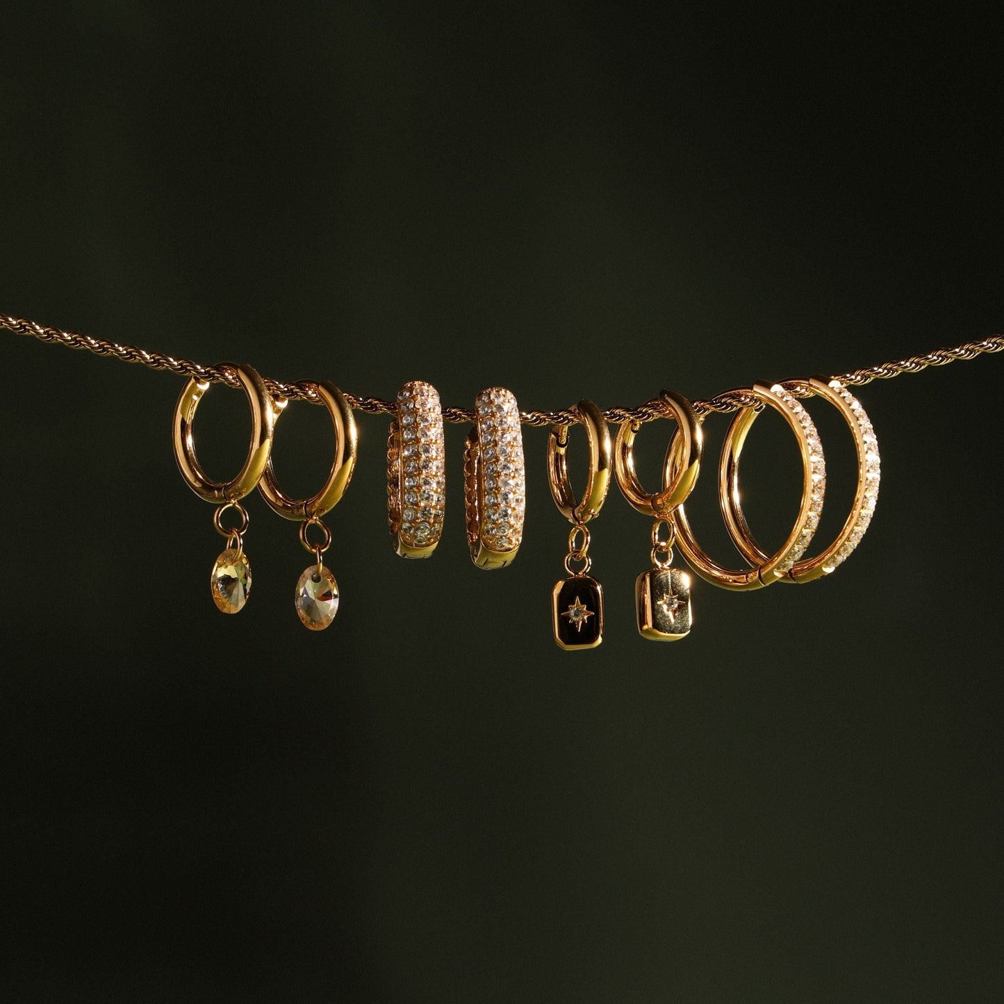 Aretes grandes de pavé