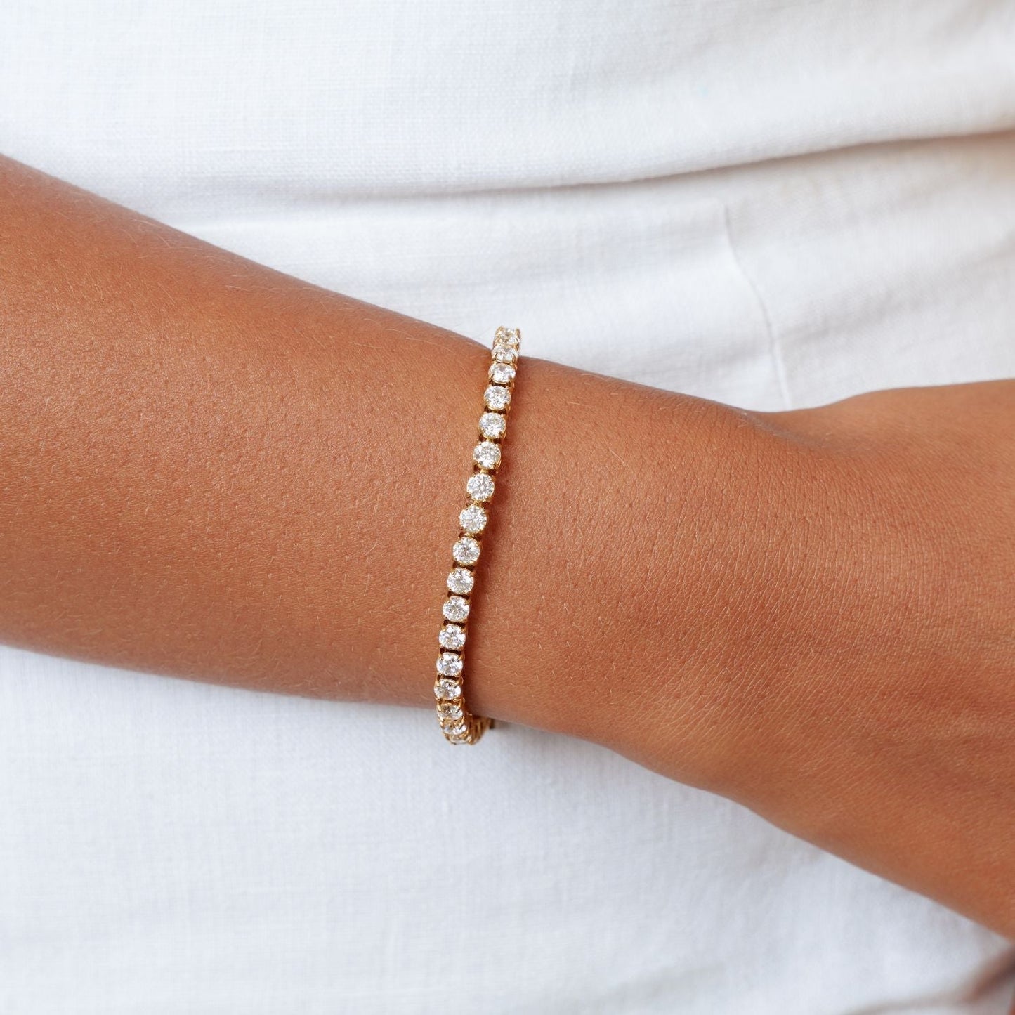 Pulsera tenis audaz