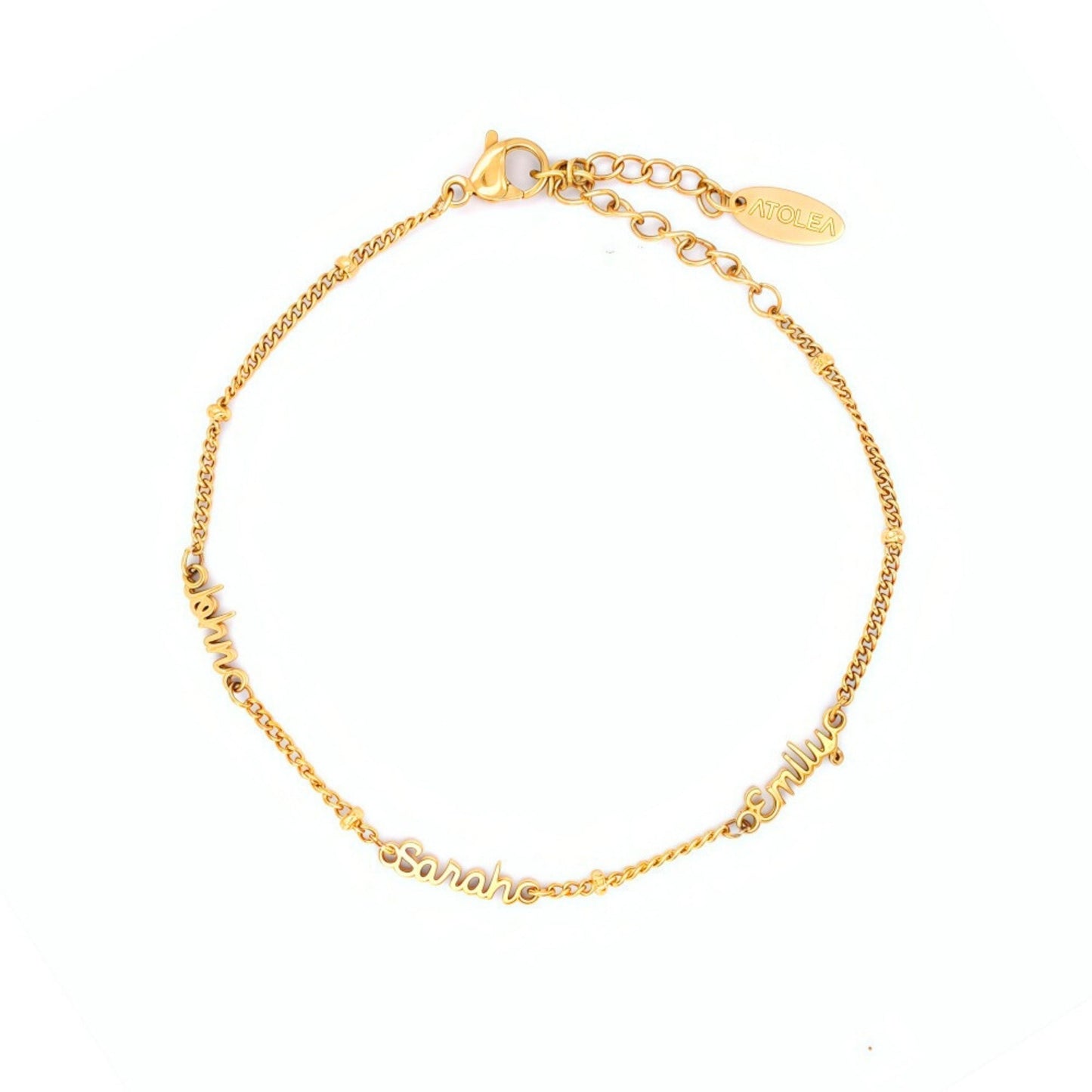 Pulsera con nombre