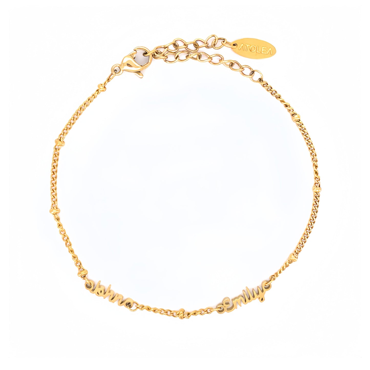 Pulsera con nombre