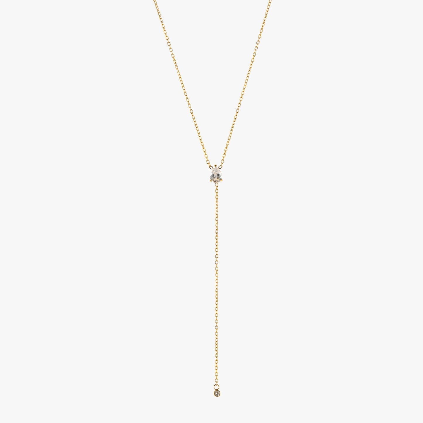 Collar de estilo lariat