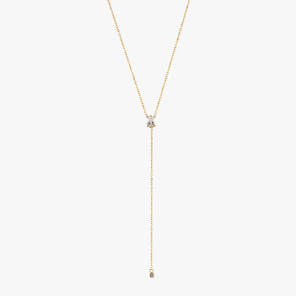 Collar de estilo lariat